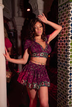 Load image into Gallery viewer, Cosmic Garden Mini Skirt Set