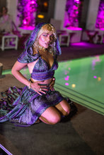 Load image into Gallery viewer, Purple Kaleidoscope Bollywood Set