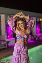 Load image into Gallery viewer, Pastel Bloom Sharara Pants Set