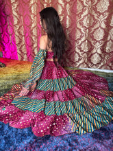 Load image into Gallery viewer, Bohemian Rainbow Bollywood Set