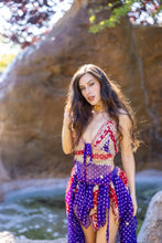 Load image into Gallery viewer, Ruby Amethyst Butterfly Set