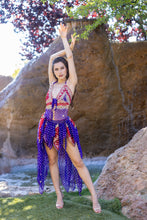 Load image into Gallery viewer, Ruby Amethyst Butterfly Set