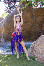 Load image into Gallery viewer, Ruby Amethyst Butterfly Set