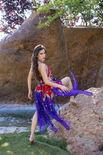 Load image into Gallery viewer, Ruby Amethyst Butterfly Set