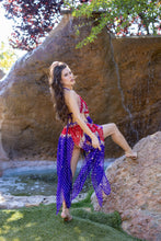 Load image into Gallery viewer, Ruby Amethyst Butterfly Set