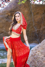 Load image into Gallery viewer, Fire Princess Bollywood Set