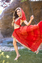 Load image into Gallery viewer, Fire Princess Bollywood Set