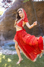 Load image into Gallery viewer, Fire Princess Bollywood Set
