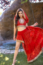 Load image into Gallery viewer, Fire Princess Bollywood Set
