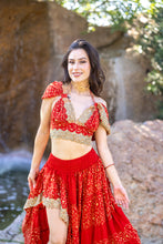 Load image into Gallery viewer, Fire Princess Bollywood Set