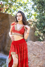 Load image into Gallery viewer, Fire Princess Bollywood Set
