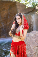 Load image into Gallery viewer, Fire Princess Bollywood Set