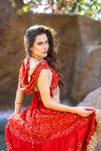 Load image into Gallery viewer, Fire Princess Bollywood Set