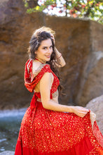 Load image into Gallery viewer, Fire Princess Bollywood Set