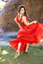 Load image into Gallery viewer, Fire Princess Bollywood Set