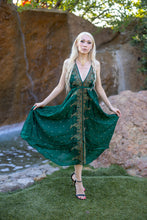 Load image into Gallery viewer, Emerald Divine Magic Dress
