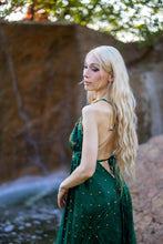 Load image into Gallery viewer, Emerald Divine Magic Dress