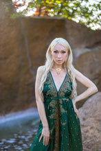 Load image into Gallery viewer, Emerald Divine Magic Dress