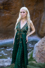 Load image into Gallery viewer, Emerald Divine Magic Dress