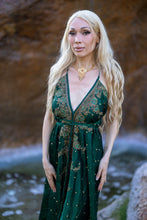 Load image into Gallery viewer, Emerald Divine Magic Dress
