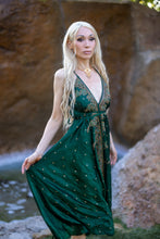 Load image into Gallery viewer, Emerald Divine Magic Dress