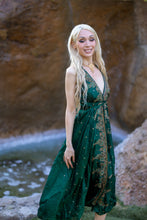 Load image into Gallery viewer, Emerald Divine Magic Dress