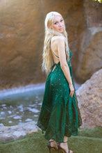 Load image into Gallery viewer, Emerald Divine Magic Dress