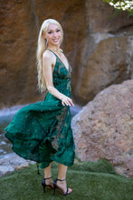 Load image into Gallery viewer, Emerald Divine Magic Dress