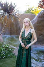 Load image into Gallery viewer, Emerald Divine Magic Dress