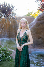 Load image into Gallery viewer, Emerald Divine Magic Dress