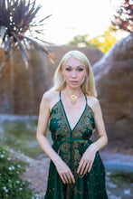 Load image into Gallery viewer, Emerald Divine Magic Dress