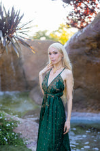 Load image into Gallery viewer, Emerald Divine Magic Dress
