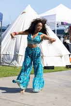 Load image into Gallery viewer, Blue Lotus Sharara Pants Set