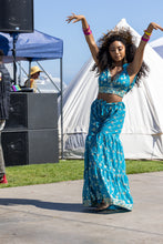 Load image into Gallery viewer, Blue Lotus Sharara Pants Set