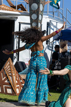 Load image into Gallery viewer, Blue Lotus Sharara Pants Set