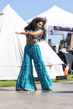 Load image into Gallery viewer, Blue Lotus Sharara Pants Set