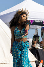 Load image into Gallery viewer, Blue Lotus Sharara Pants Set