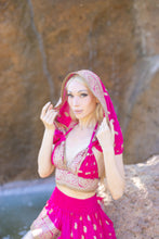 Load image into Gallery viewer, Pink Lotus Bollywood Set