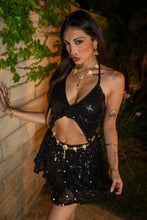 Load image into Gallery viewer, Midnight Mami Ruffle Skirt Set