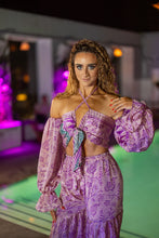 Load image into Gallery viewer, Pastel Bloom Sharara Pants Set