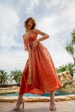 Load image into Gallery viewer, Golden Peach Magic Dress