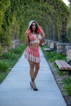 Load image into Gallery viewer, Peach Princess Mini Skirt Set