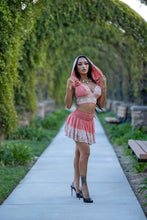 Load image into Gallery viewer, Peach Princess Mini Skirt Set