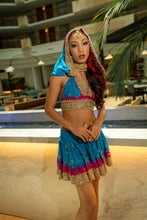 Load image into Gallery viewer, Ocean Jewel Mini Skirt Set