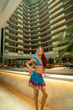Load image into Gallery viewer, Ocean Jewel Mini Skirt Set