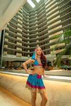 Load image into Gallery viewer, Ocean Jewel Mini Skirt Set