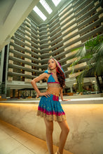 Load image into Gallery viewer, Ocean Jewel Mini Skirt Set