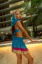 Load image into Gallery viewer, Ocean Jewel Mini Skirt Set