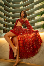 Load image into Gallery viewer, Fire Heart Bollywood Set