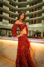 Load image into Gallery viewer, Fire Heart Bollywood Set